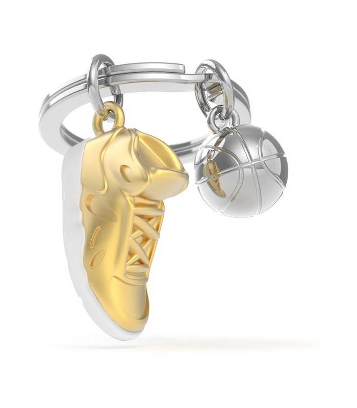 llavero Metal Bota y Balon