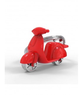 Llavero scooter roja