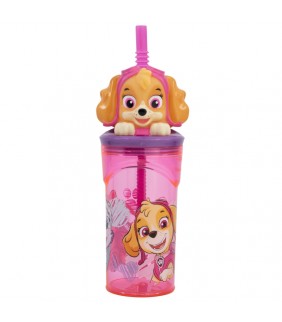 VASO FIGURITA 3D 360 ML PAW PATROL GIRL SKETCH ESS