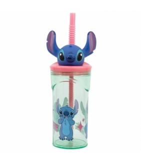 VASO FIGURITA 3D 360 ML STITCH FLOWERS