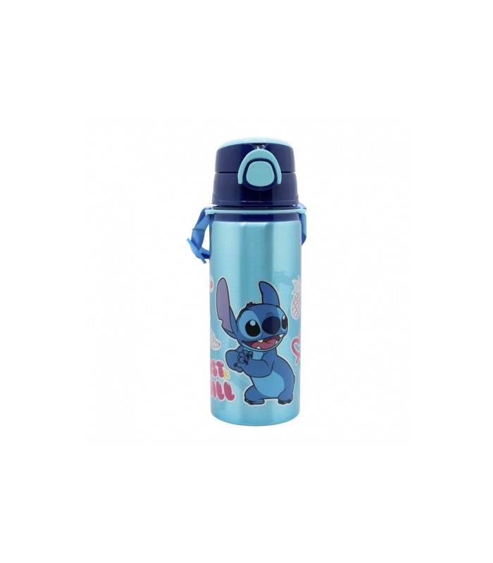 BOTELLA POP UP DE ALUMINIO CON CORREA 730 ML STITC
