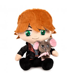 Peluche Ron & Scabbers Harry Potter 25cm