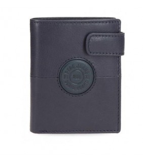 Cartera con cierre de clic Pepe Jeans Cracker Azul