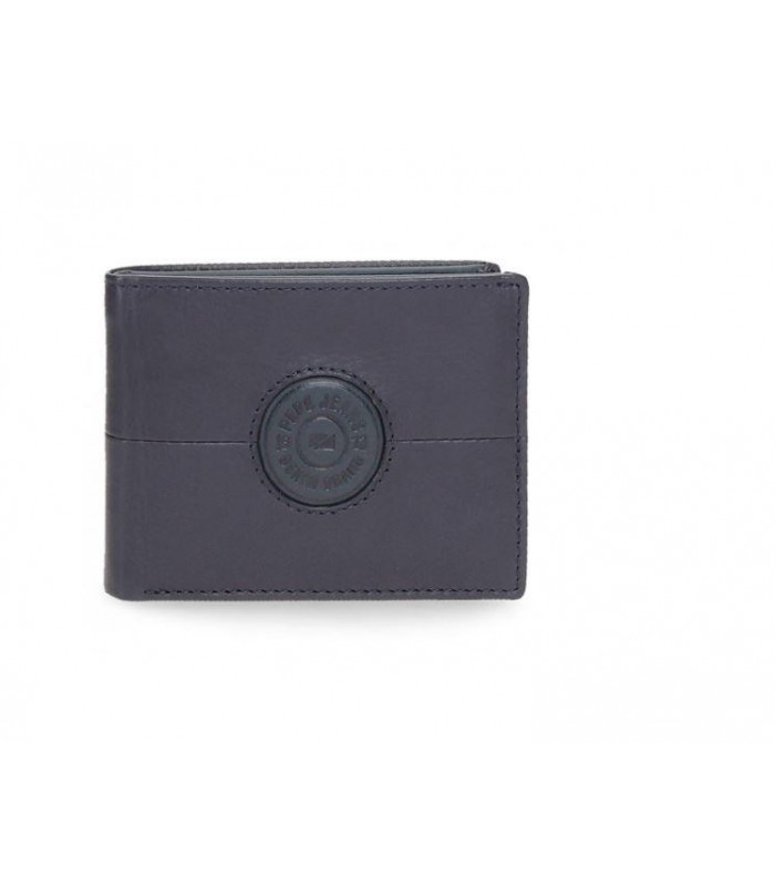 Cartera Pepe Jeans Cracker Piel Americana Azul