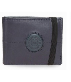 BILLETERO CON GOMA PEPE JEANS CRACKER AZUL MARINO