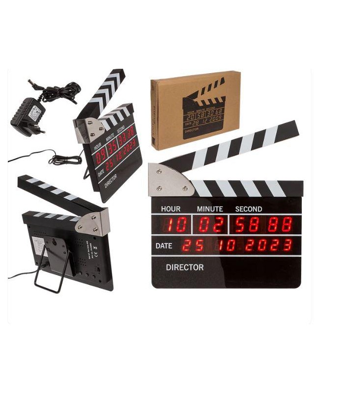 Despertador  Claqueta de cine 