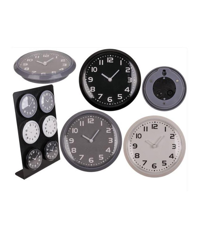Reloj con imán  Pure Colours  aprox  8 cm