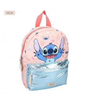 MOCHILA INFANTIL CON BOLSILLO STITCH FUNSHINE