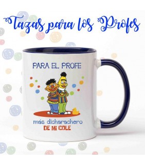Taza ceramica profesores para el mas dicharachero