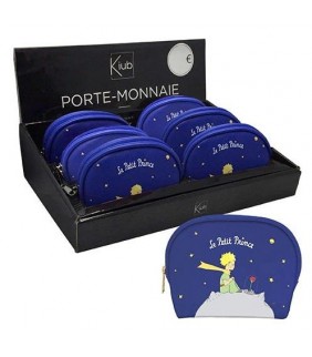 Monedero pequeño cremallera el principito azul pla