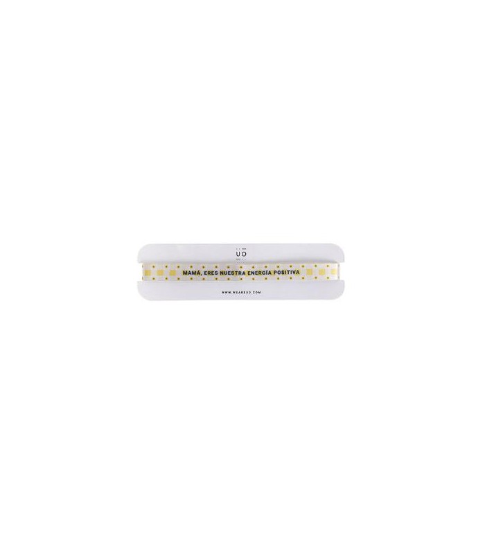 PULSERA TELA MAMA ERES NUESTRA ENERGIA POSITIVA 