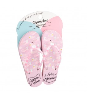 Chanclas playa Pinreles Flamencos 36-37