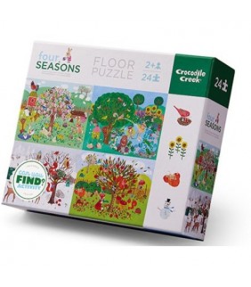  2 AÑOS Puzzle 24 pc Four Seasons ESTACIONES