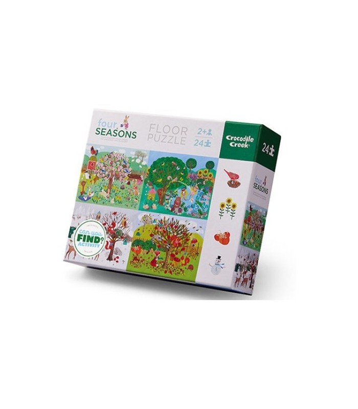  2 AÑOS Puzzle 24 pc Four Seasons ESTACIONES