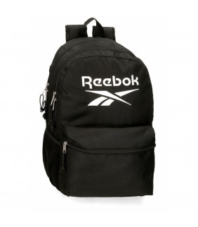 MOCHILA REEBOK BOSTON DOS COMPARTIMENTOS NEGRO