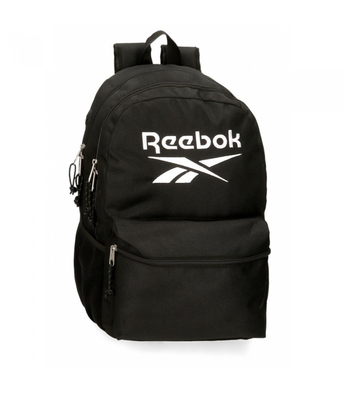 MOCHILA REEBOK BOSTON DOS COMPARTIMENTOS NEGRO