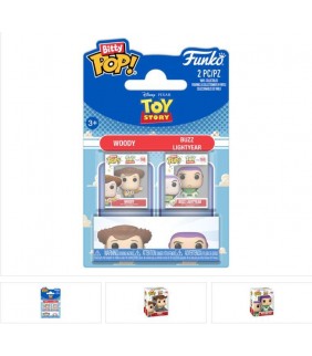 BLISTER 2 BITTY POP TOY STORY WOODY Y BUZZ