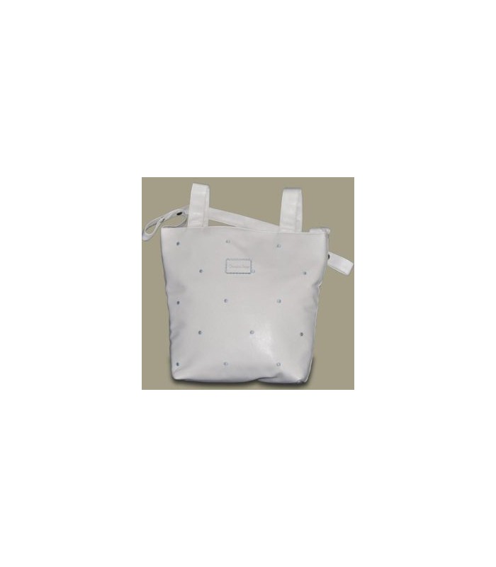 Bolso carrito CHOCOLAT BABY Topitos celestes