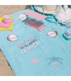 Toalla de Playa YO EN MODO TROPICAL – MR WONDERFUL