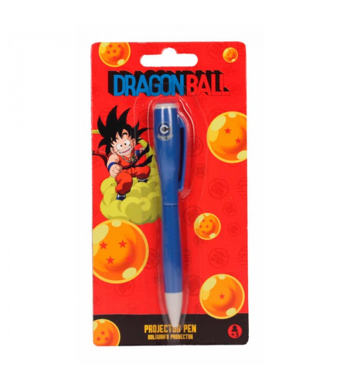 CAPSULE CORP BOLIGRAFO PROYECTOR LUZ DRAGON BALL