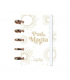 CUADERNO A6 CUADRICULA - PURA MAGIA