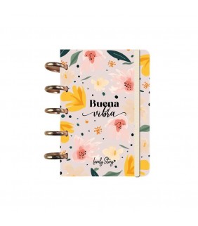 SMART BOOK A6 CON SISTEMA DE DISCOS - BUENA VIDA