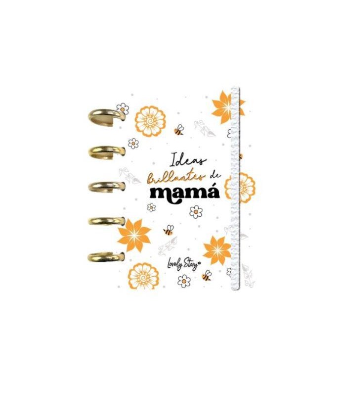 CUADERNO A6 IDEAS BRILLANTES DE MAMA