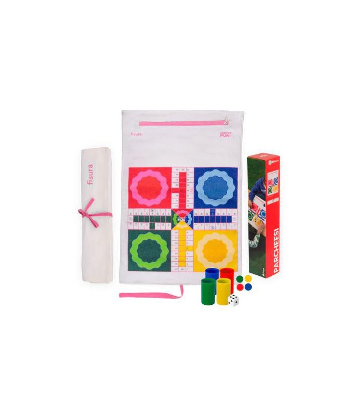 Juego de mesa portátil “Parchís”