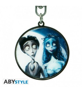 CORPSE BRIDE - Keychain Victor & Emily X4