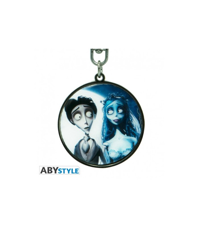CORPSE BRIDE - Keychain Victor & Emily X4