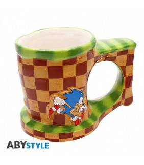 SONIC - Mug 3D - Sonic Run 