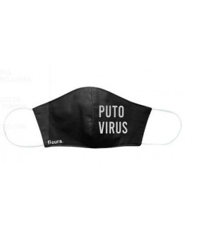 Mascarilla Antibactereana Puto Virus