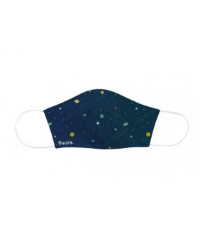 Mascarilla infantil 3 capas homologada Galaxia