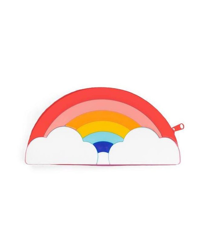 Neceser de silicona Arco Iris Rojo