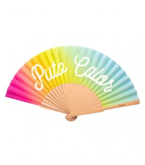 Abanico Puto Calor Multicolor