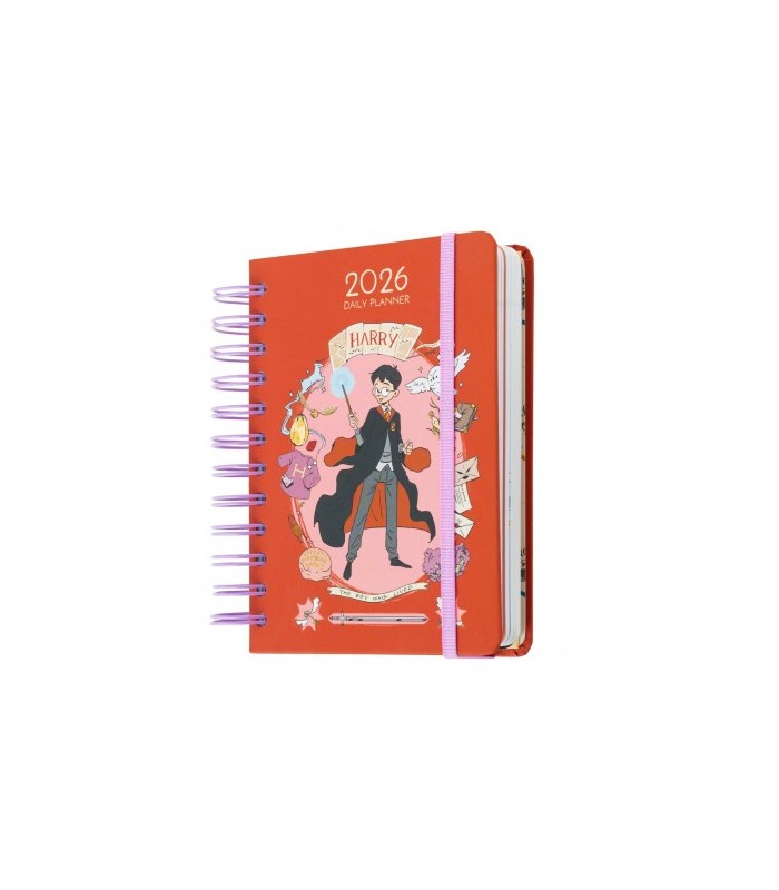 Agenda Anual 2026 Harry Potter Día Página 11 4x16 