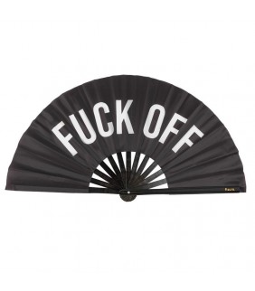 Abanico Fuck off Negro