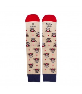 CALCETINES TE QUIERO BEARY MUCH TALLA 42-46