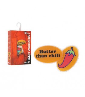Pack de 2 calentadores de manos “hotter than chili