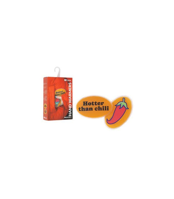 Pack de 2 calentadores de manos “hotter than chili