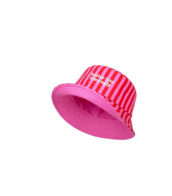 Gorro pescador “Better late than ugly”