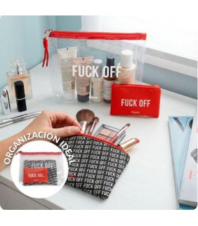 Neceser triple “Fuck off”