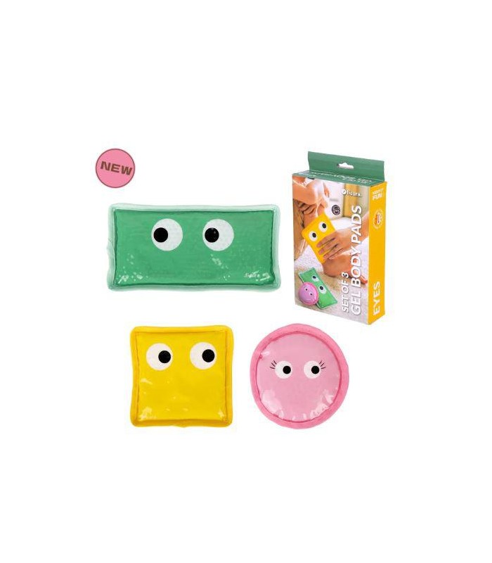 ALMOHADILLAS DE GEL PARA LOS OJOS PACK DE 3