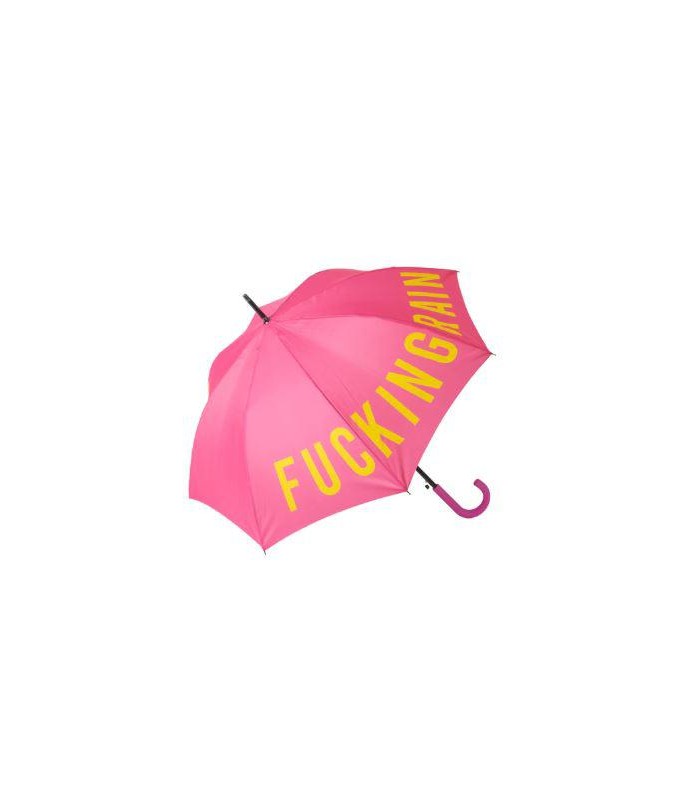 Paraguas  Fucking Rain  rosa