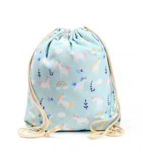 Mochila de Tela con Cuerdas Unicornio Mágico Sipec