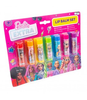 Set balsamos labiales Barbie