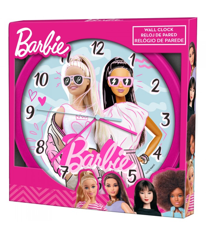 Reloj pared Barbie