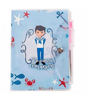 LIBRETA  BOLIGRAFO 1º COMUNION NIÑO