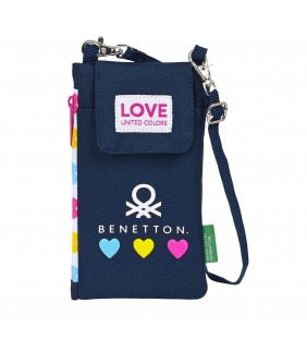 MONEDERO PORTAMOVIL BENETTON LOVE