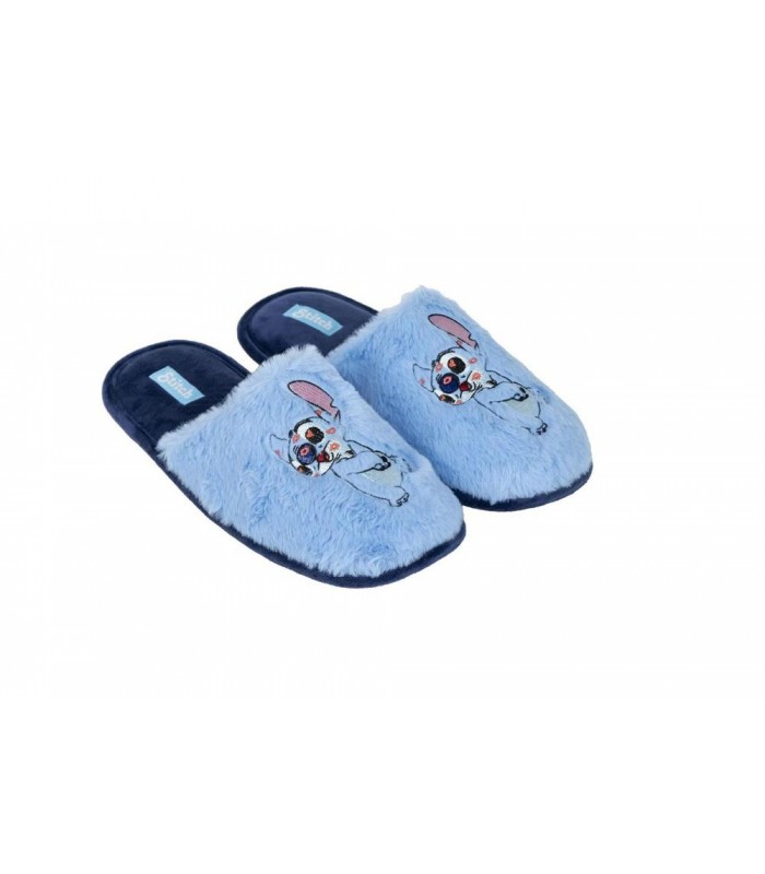Zapatillas de casa abierta stitch beso 40/41